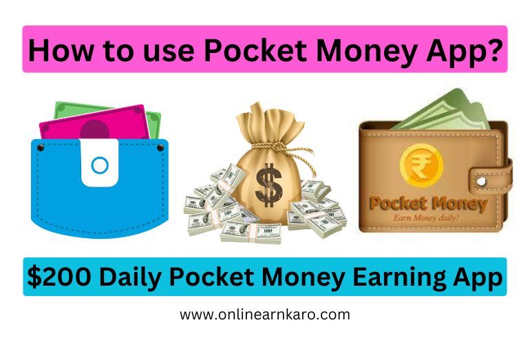 How to use Pocket Money App?