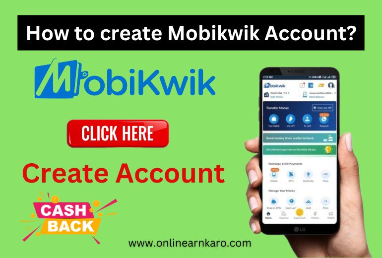 How to create Mobikwik Account?