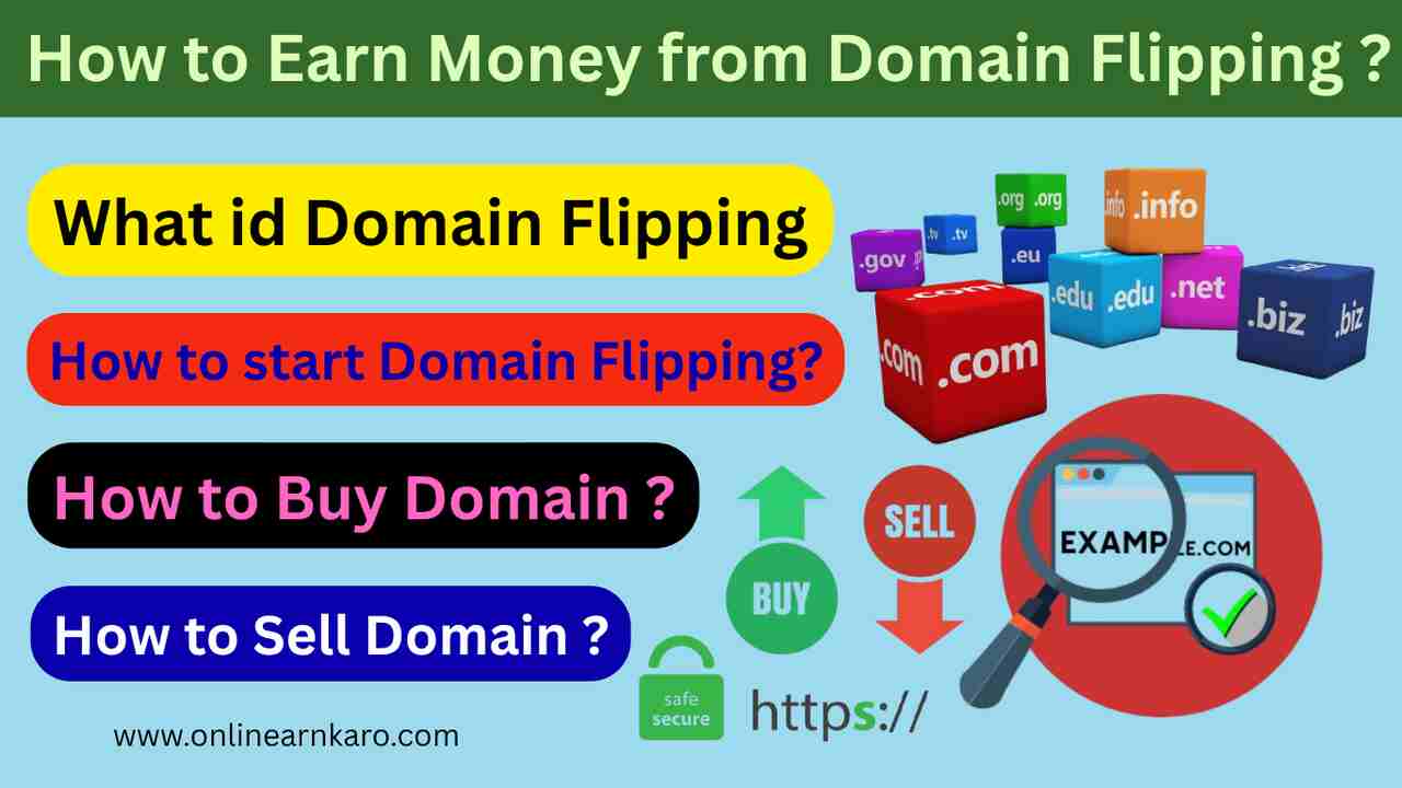 How to Earn Money from Domain Flipping